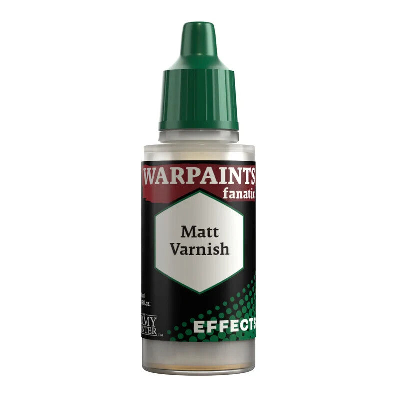 The Army Painter Warpaints Fanatic Effects Matt Varnish (18ml) Bottle - WP3174