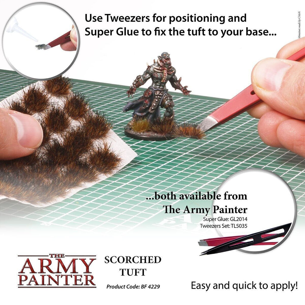 The Army Painter Battlefields Scorched Tufts For Wargaming (77) Per Pack BF4229