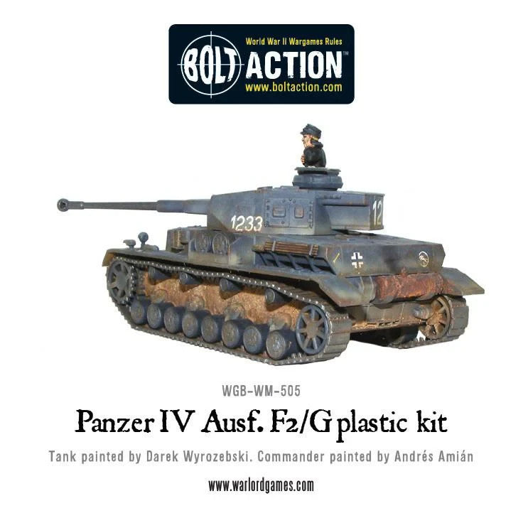 Warlord Games Bolt Action 1:56 WWII German Panzer IV Ausf. F1/G/H - (402012010)