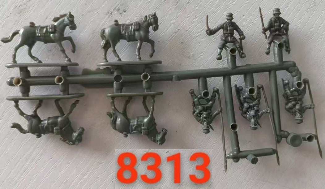 Hat Industrie 1:72 Scale World War 1 (WW1) German Cavalry Plastic Models - 8313