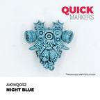 AK Interactive Acrylic Quick Gen Markers For Tabletop Wargaming Night Blue - AKMQ032
