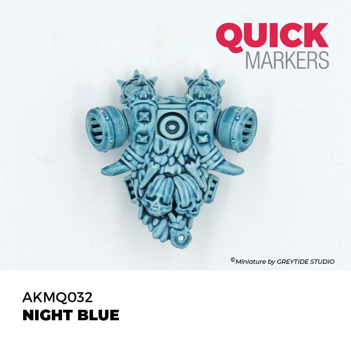 AK Interactive Acrylic Quick Gen Markers For Tabletop Wargaming Night Blue - AKMQ032