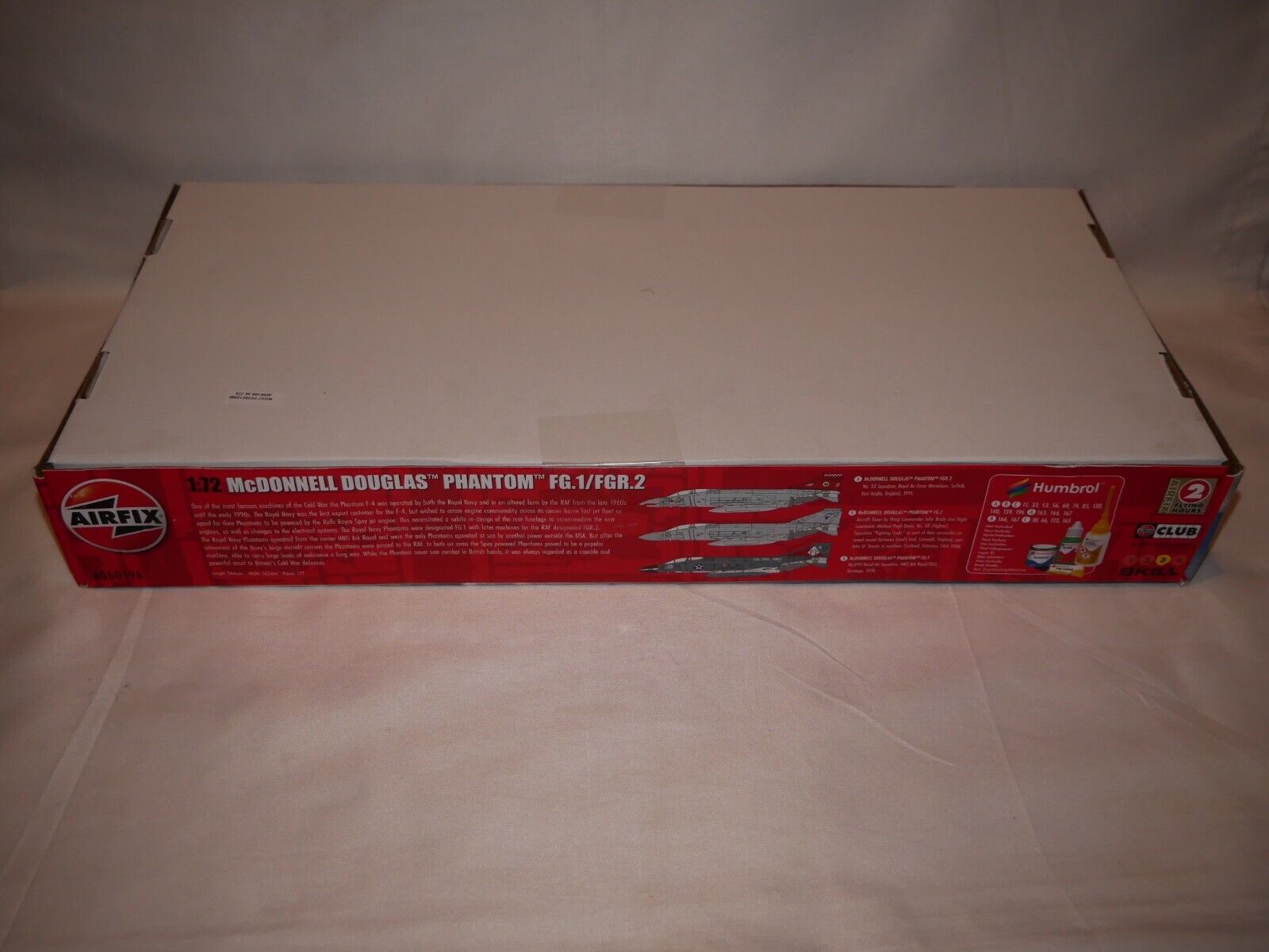 Airfix 1:72 McDonnell Douglas Phantom FG.1/FGR.2 Model Kit Skill Level 3 A06019A