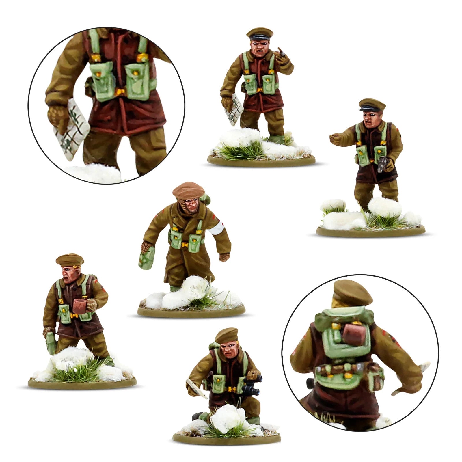 Warlord Games Bolt Action 1:56 British & Canadian Infantry (Winter) - 402011027