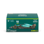 Burago 1:43 Aston Martin Cognizant Aramco F1 Team AMR23 No.18 Stroll #18-38091S