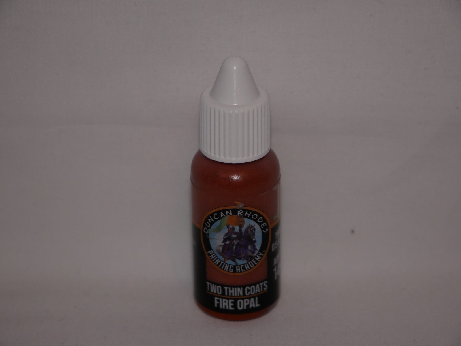 Duncan Rhodes Painting Academy Two Thin Coats Range Fire Opal 15ml Bottle 10168