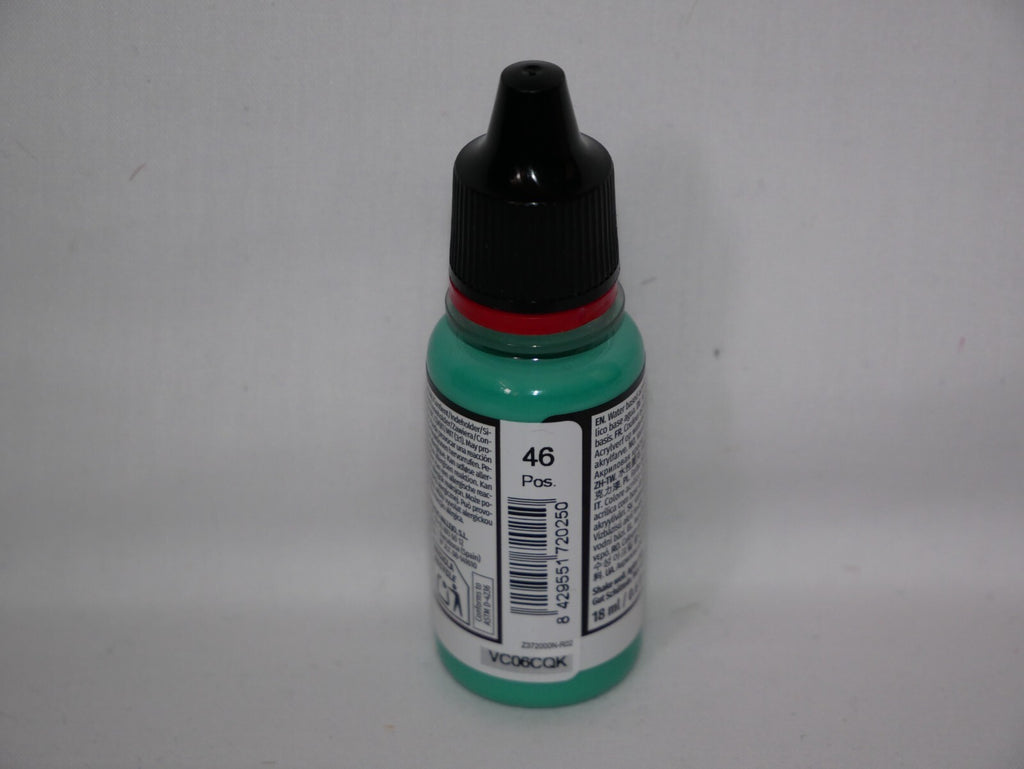 Vallejo Game Color Acrylic Range Foul Green 18ml/0.6 fl oz Dropper Bottle 72.025