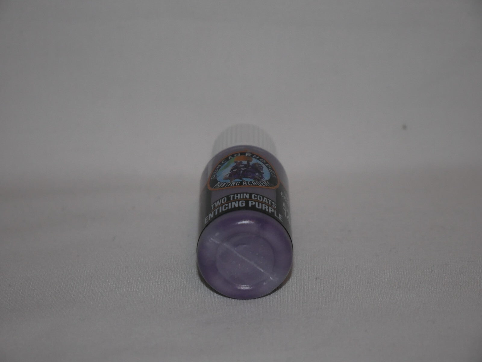 Duncan Rhodes Painting Academy Two Thin Coats Enticing Purple 15ml Bottle 10152