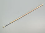 Tamiya Wooden Handle Horse-Hair Bristled No.0 Flat Modelling Paint Brush - 87015