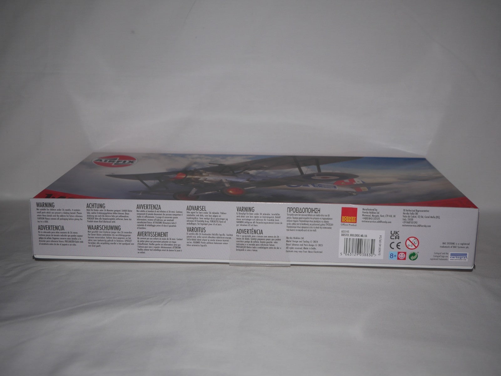 Airfix 1:48 Scale Bristol Bulldog Mk.IIA Model Plane Kit Skill Level 3 - A05145
