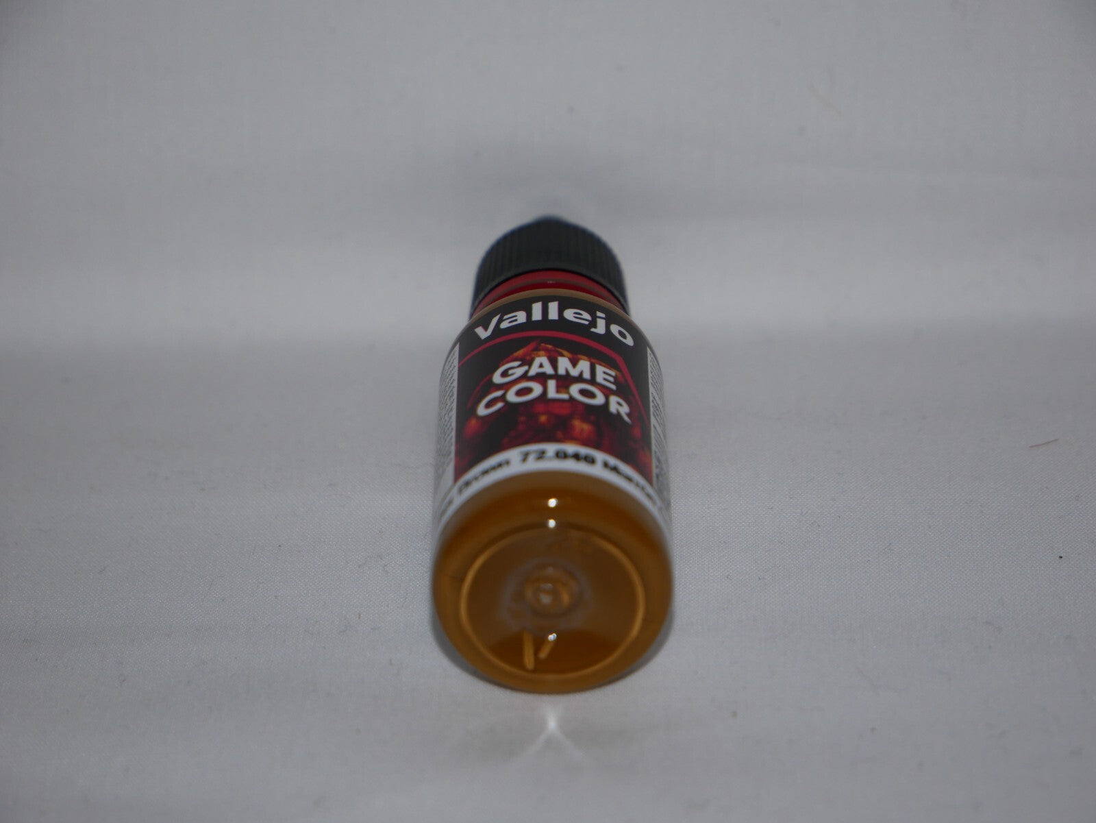 Vallejo Game Color Acrylics Leather Brown 18ml/0.6 fl oz Dropper Bottle - 72.040