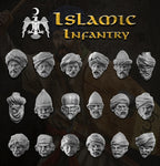 Victrix Medieval Warriors 28mm Scale Hard Plastic Islamic Infantry Models VXM002