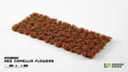 Gamers Grass Red Camellia Flowers Grass Tufts For Bases 75x Per Pack - GGFS-RC