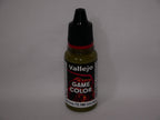 Vallejo Game Color Acrylic Range Dirty Grey 18ml/0.6 fl oz Dropper Bottle 72.145