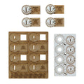 Warlord Games & Skytrex Bolt Action Laser Cut MDF Unit Pin Markers - 408800001