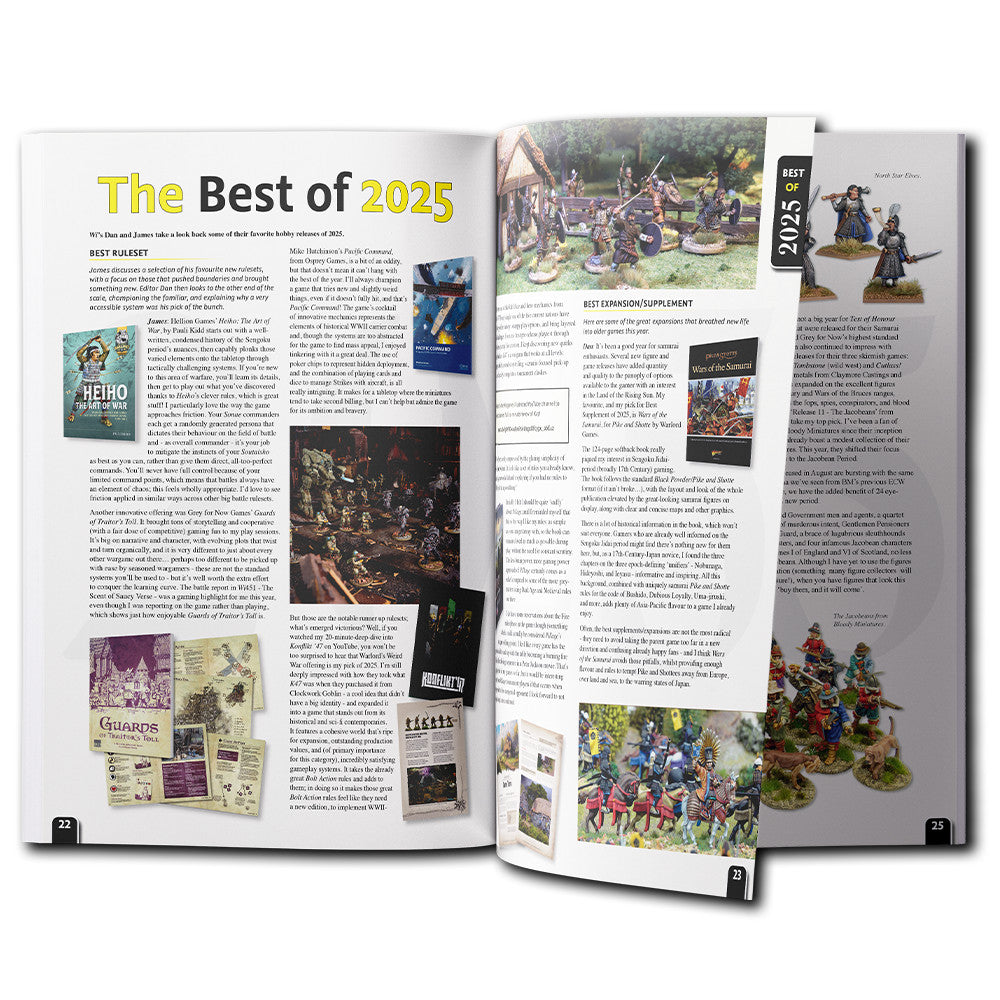 Wargames Illustrated Premier Tabletop Gaming Magazine Issue 457 January 2026