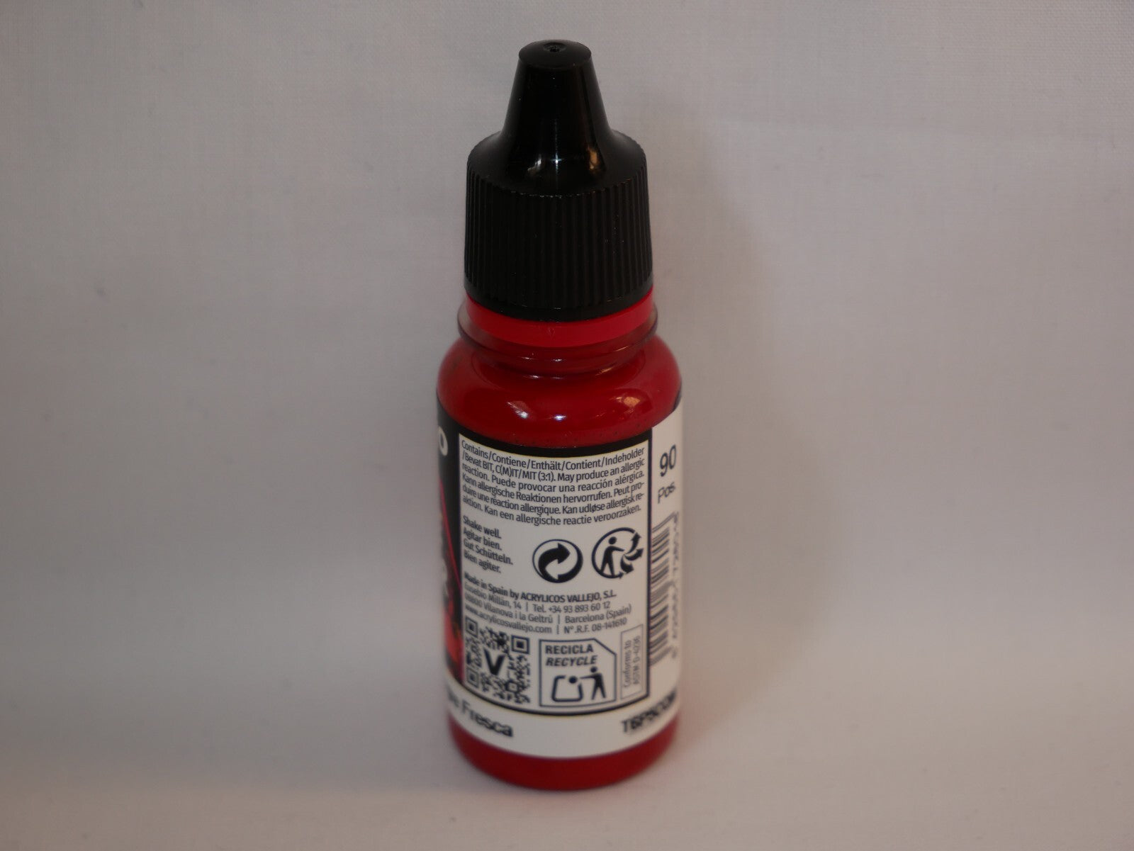Vallejo Game Color Special FX Fresh Blood 18ml/0.6 fl oz Dropper Bottle - 72.601