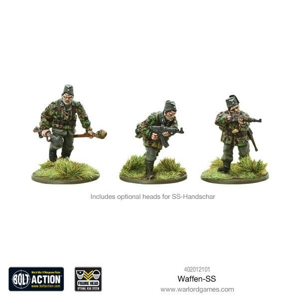 Warlord Games Bolt Action 1:56 Scale Waffen-SS WWII SS-Grenadiers - 402012101