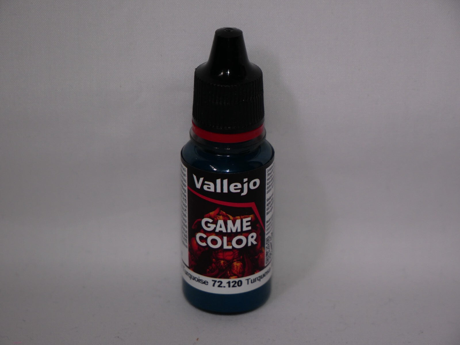 Vallejo Game Color Acrylic Abyssal Turquois 18ml/0.6 fl oz Dropper Bottle 72.120