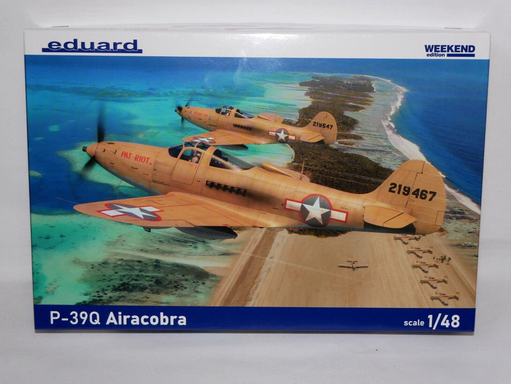 Eduard 1:48 Scale WWII Bell P-39Q Airacobra Weekend Edition Plastic Kit - 8470