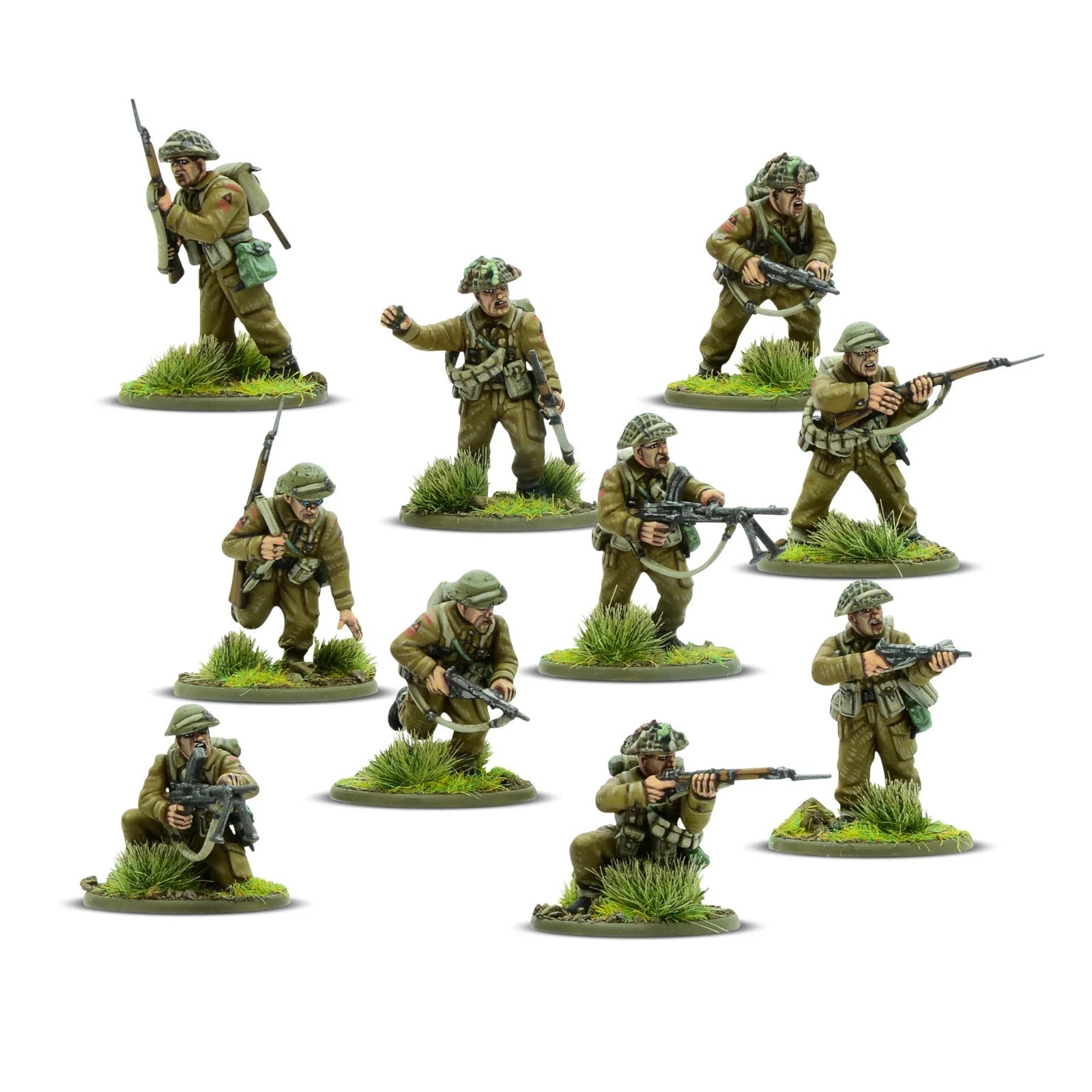 Warlord Games Bolt Action 1:56 Scale (28mm) For King & Country British & Canadian Starter Army Set - 402011030