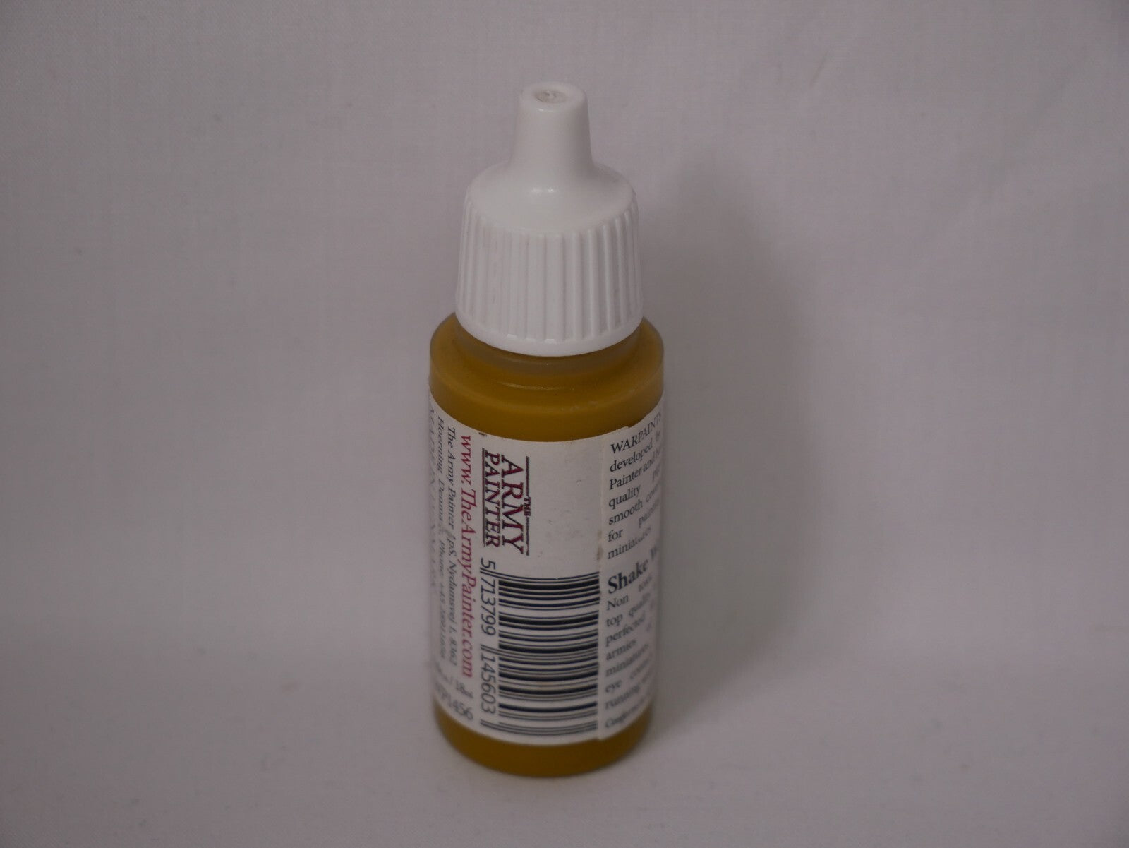 The Army Painter Acrylic Warpaints Sulfide Ochre (18ml) Dropper Bottle - WP1456