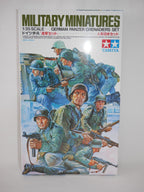 Tamiya Military Miniatures 1:35 Scale WWII German Panzer Grenadiers Set - 35061