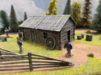 Renedra Ltd Generic Scenery & Bases 1/56th Model Timber Cabin Building - RNTC