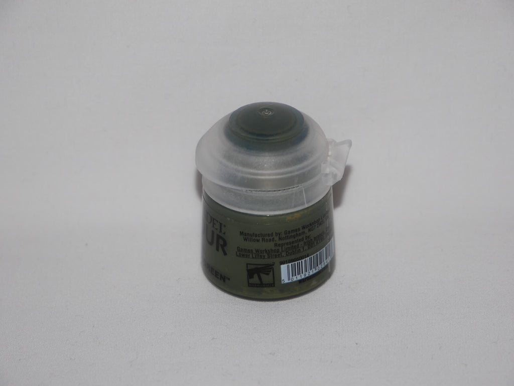 Games Workshop Citadel Colour Base Castellan Green Acrylic 12ml Paint Pot 21-14