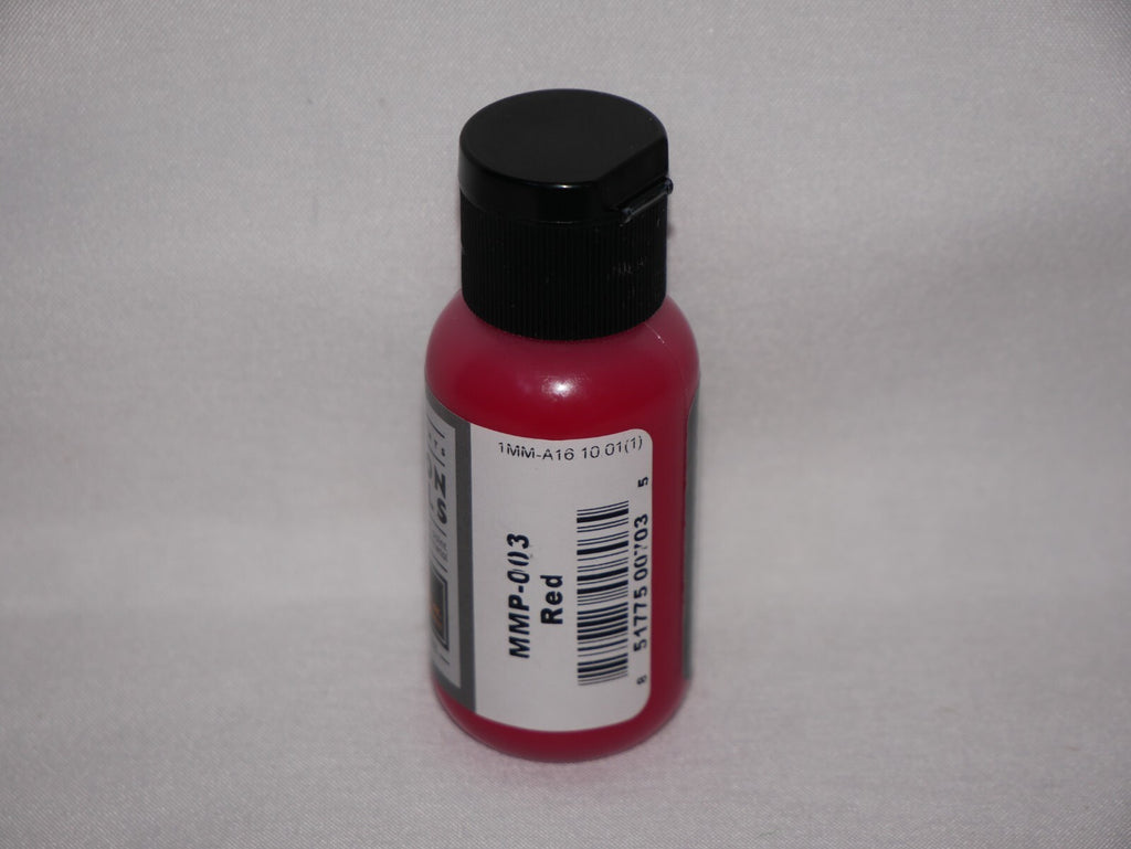 Mission Models Premium Hobby Paints Red 30ml / 1 fl oz Bottle (MMP - 003)