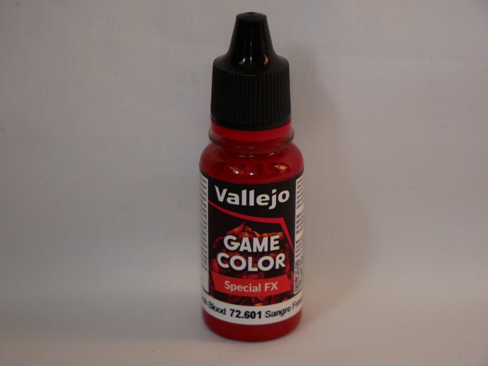 Vallejo Game Color Special FX Fresh Blood 18ml/0.6 fl oz Dropper Bottle - 72.601