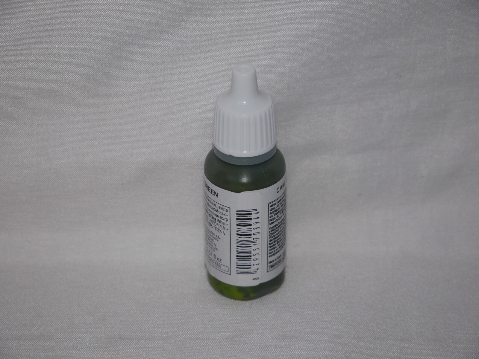 Vallejo Model Color Camouflage Olive Green Acrylic 17ml Dropper Bottle - 70.894