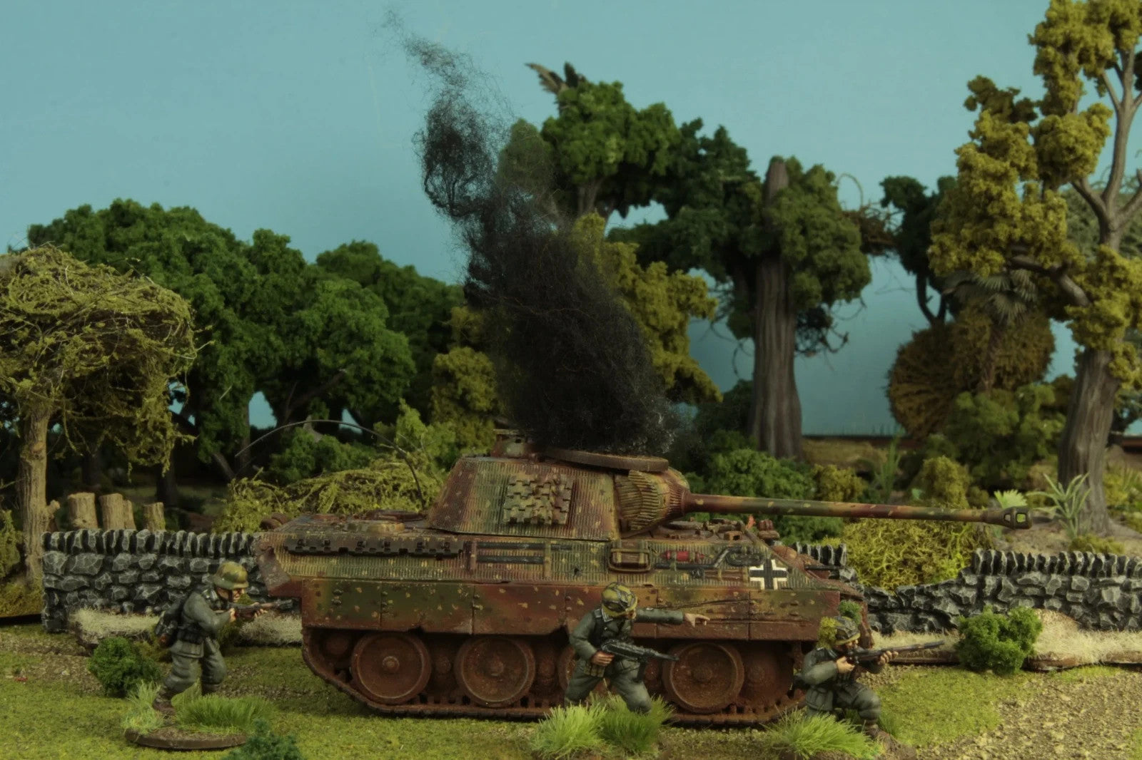Warlord Games Bolt Action 1:56 Tabletop Wargaming Tank Damage Makers - WG-DAM-01