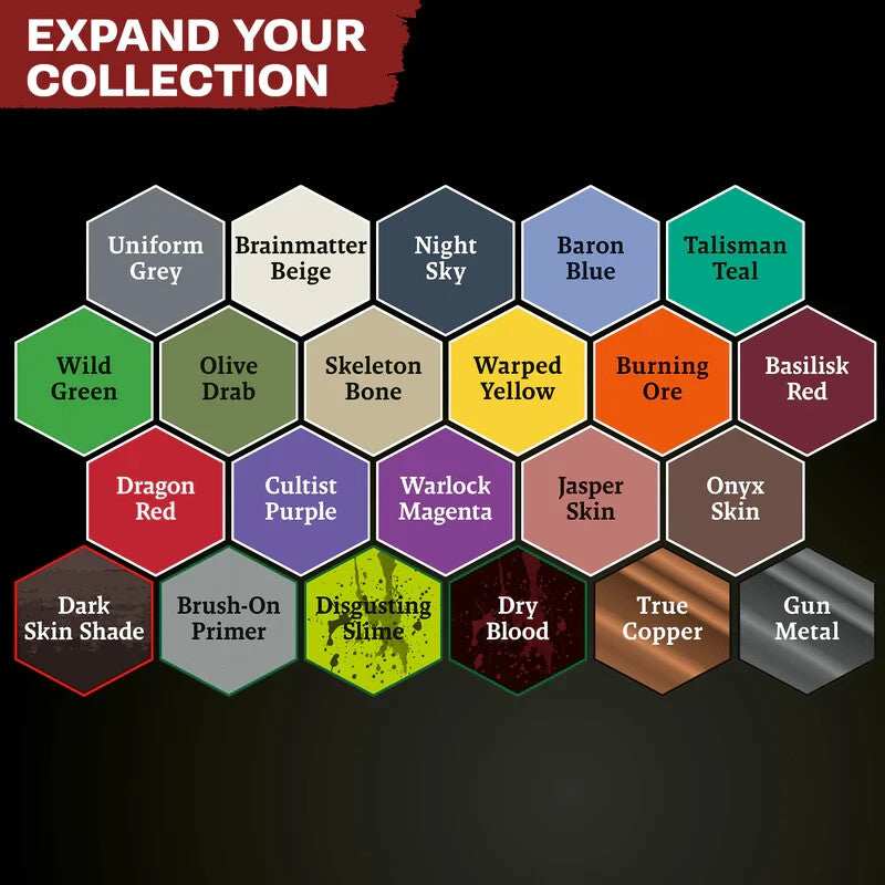 The Army Painter Warpaints Fanatic Most Wanted  Paint Set (22 Colours) - WP8071