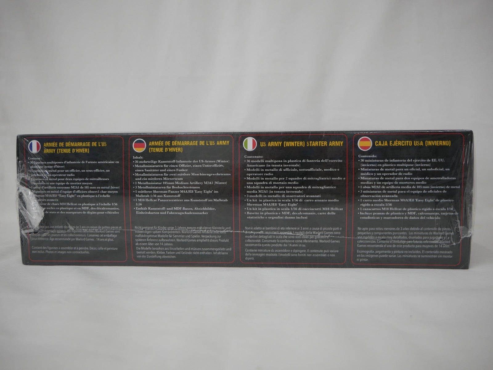 Warlord Game Bolt Action 1:56 Scale WWII US Army (Winter) Starter Army Set - 402613003
