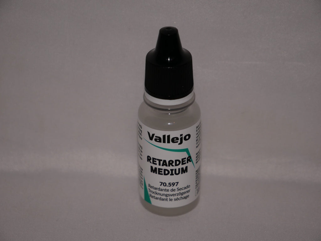 Vallejo Auxiliary Products Drying Retarder Medium 18ml Dropper Bottle - 70.597