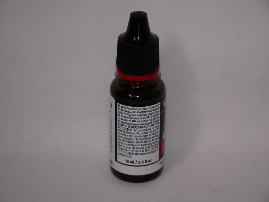 Vallejo Game Color Acrylic Ink Range Sepia 18ml/0.6 fl oz Dropper Bottle 72.091