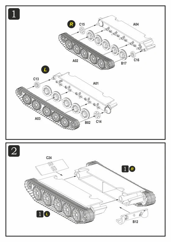 Rubicon Models 1:56 WWII Soviet T-34/85 Medium Tank (Mid & Late War) - 280021