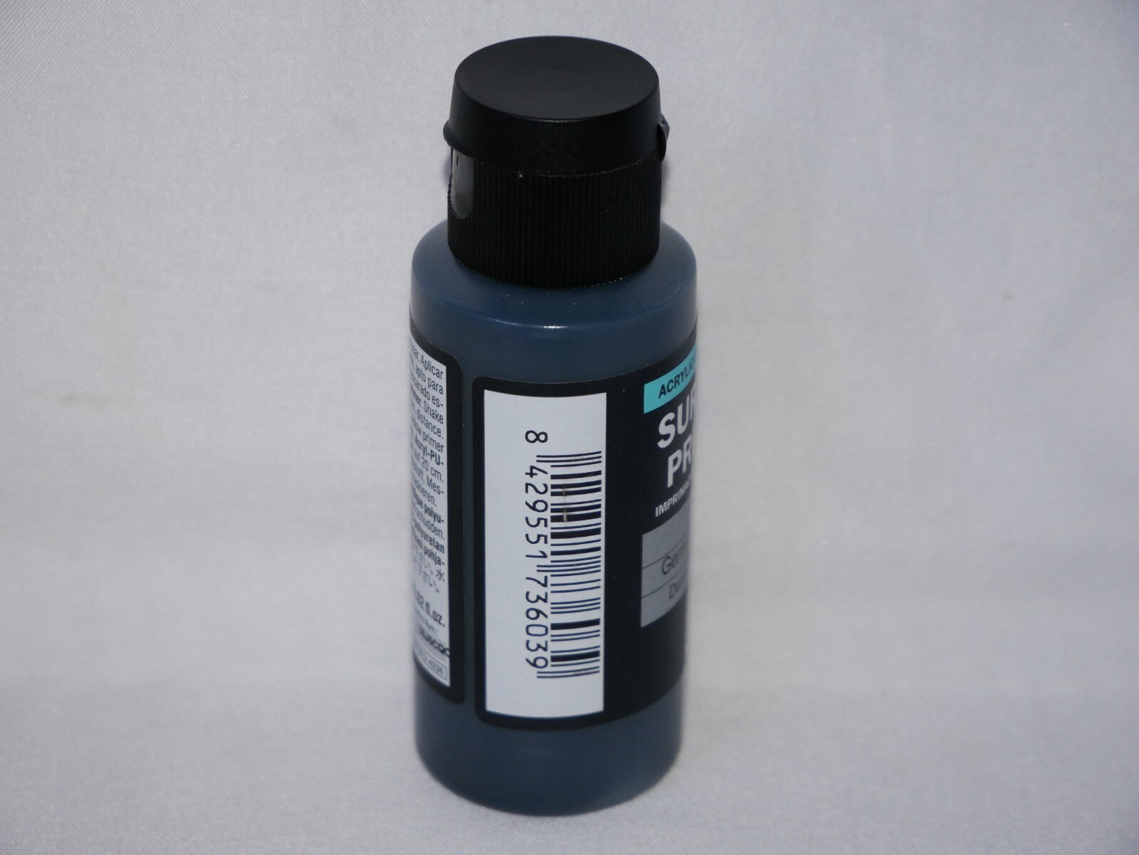 Vallejo Polyurethane Surface Primer German Panzer Grey 60ml Bottle - 73.603