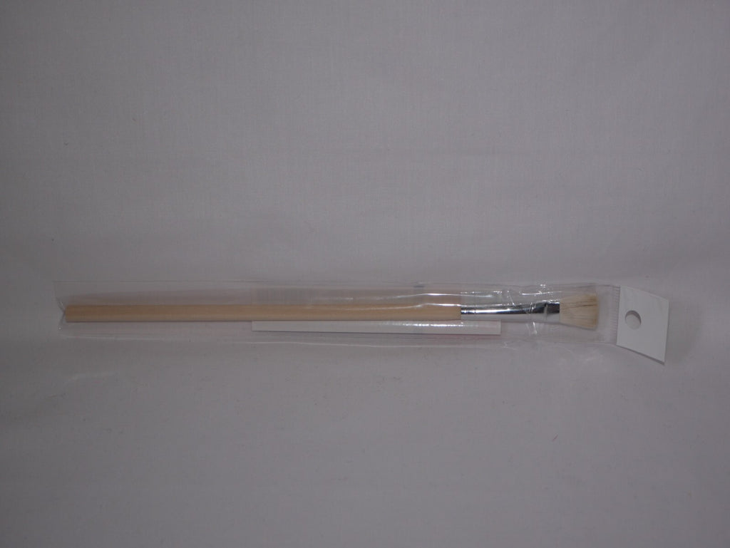 Tamiya Wooden Handle Horse-Hair Bristled No.5 Flat Modelling Paint Brush - 87013