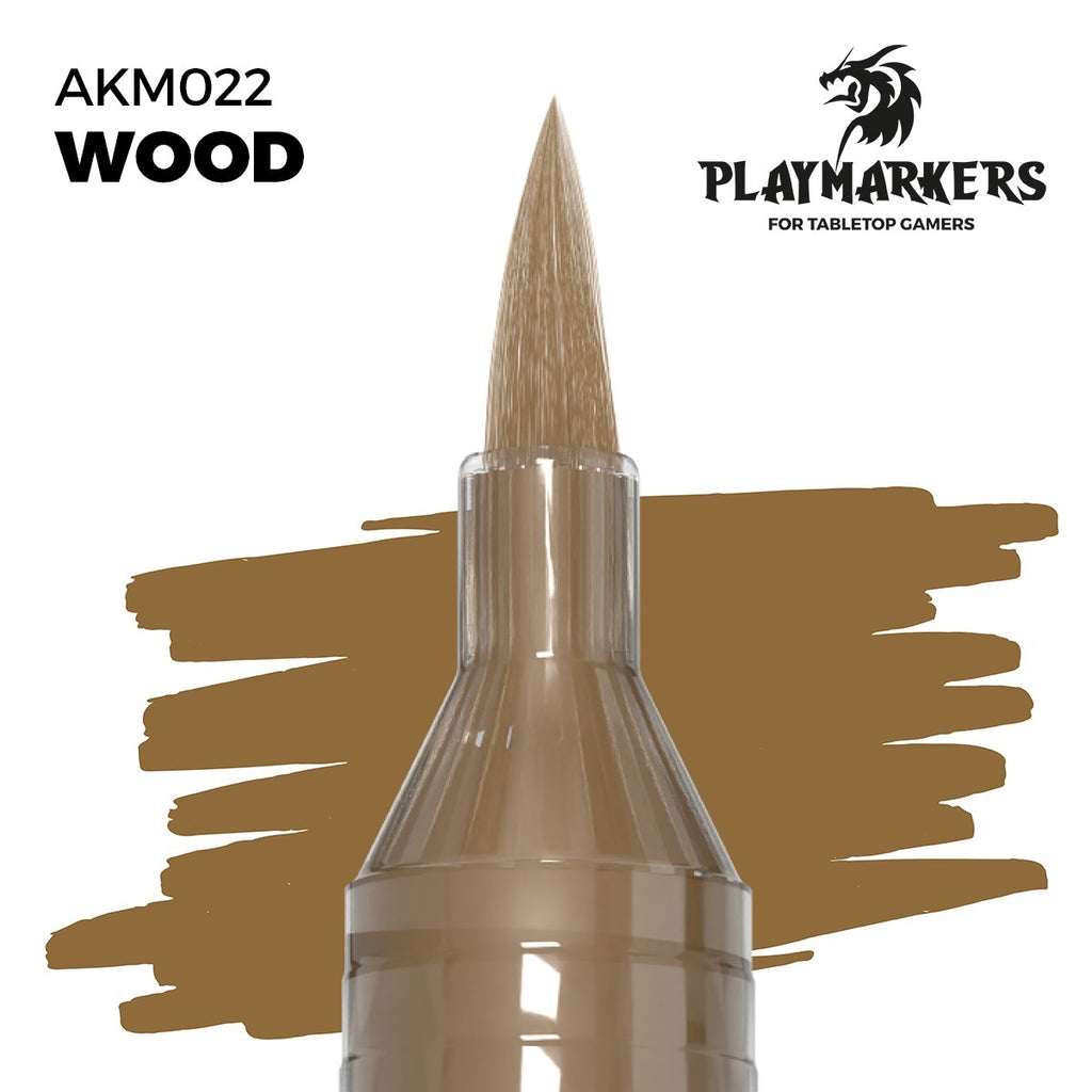 AK Interactive Acrylic Paint Playmarkers For Model Tabletop Games Wood - AKM022