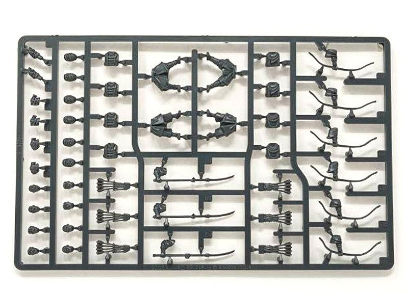 Fireforge Games Samurai Wars 28mm Scale Hard Plastic Mounted Monks - BS-SWMO02
