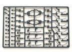 Fireforge Games Samurai Wars 28mm Scale Hard Plastic Mounted Monks - BS-SWMO02