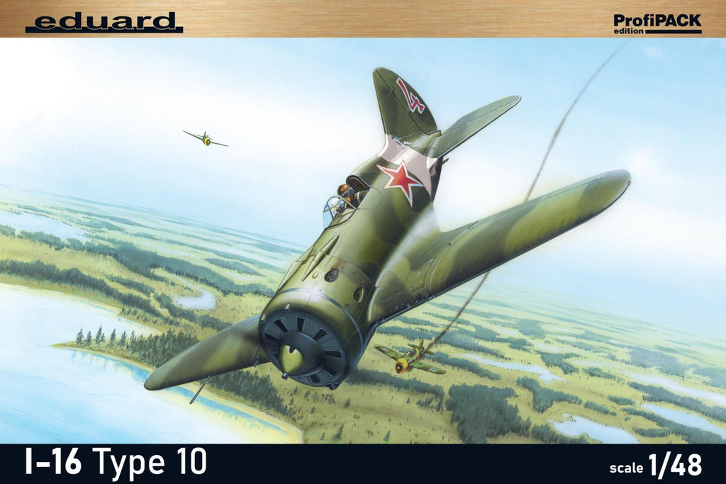 Eduard 1:48 Scale Plastic Kits Polikarpov I-16 Type 10 ProfiPACK Edition - 8148