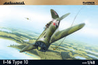 Eduard 1:48 Scale Plastic Kits Polikarpov I-16 Type 10 ProfiPACK Edition - 8148