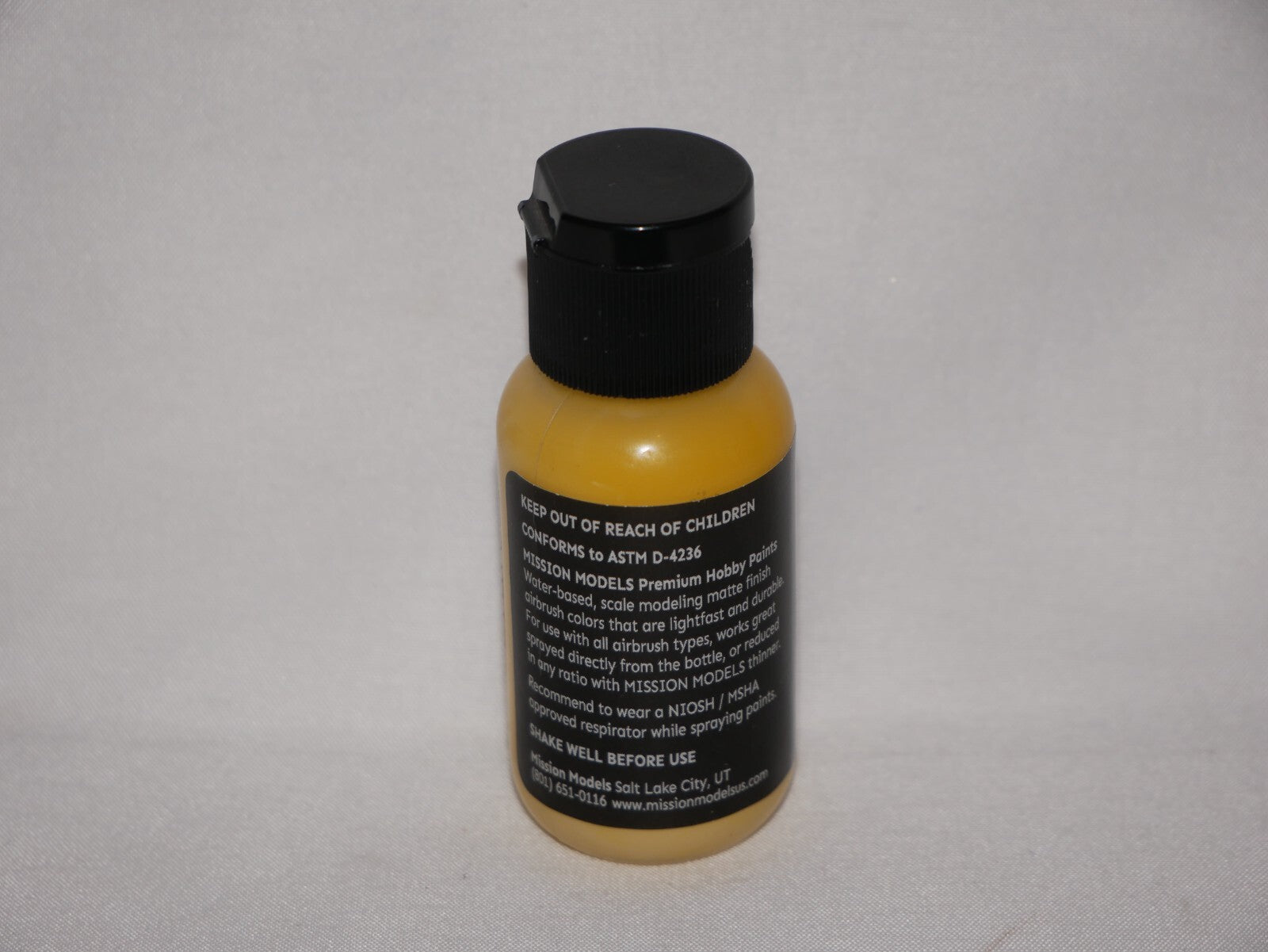 Mission Models Hobby Paint Hiway Yellow 1930/1990 Heavy Equipment 30ml MMP - 041