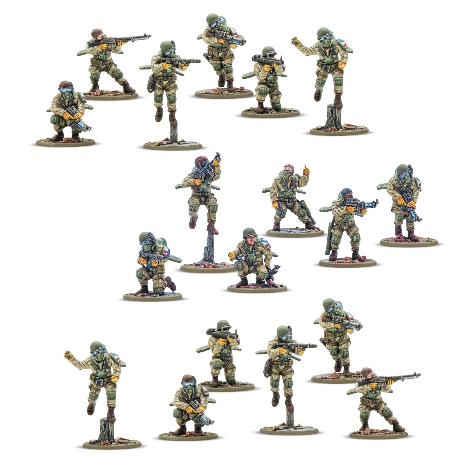 Warlord Games Konflikt 47 1:56 Scale US Firefly Airborne Infantry - 452010404