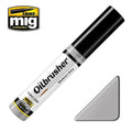 Ammo By Mig Jimenez Medium Grey Oilbrusher With Fine Brush Applicator A.MIG-3509
