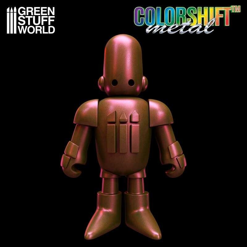 Green Stuff World Colorshift Chameleon Metal Paints Nebula Copper 17ml - 1558