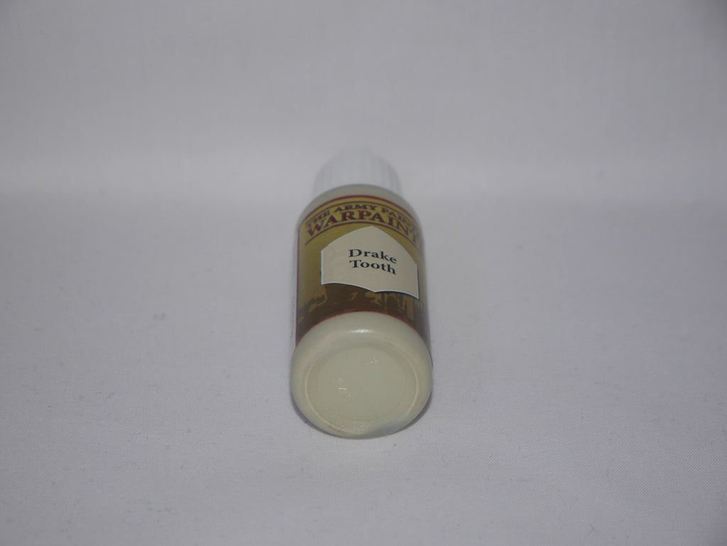 The Army Painter Acrylic Warpaints Range Drake Tooth 18ml Dropper Bottle WP1417